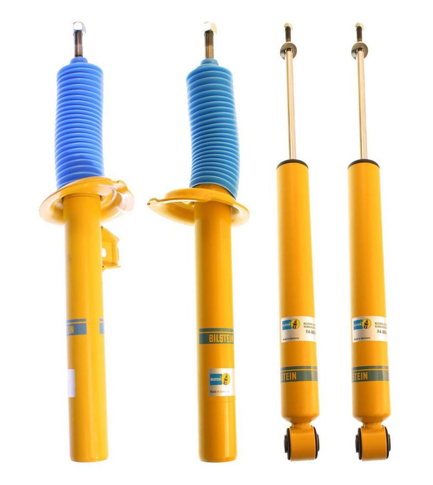 BMW Suspension Strut and Shock Absorber Assembly Kit - Front and Rear (B8 Performance Plus) - Bilstein 3816630KIT